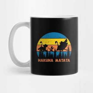 Hakuna Matata Retro Mug